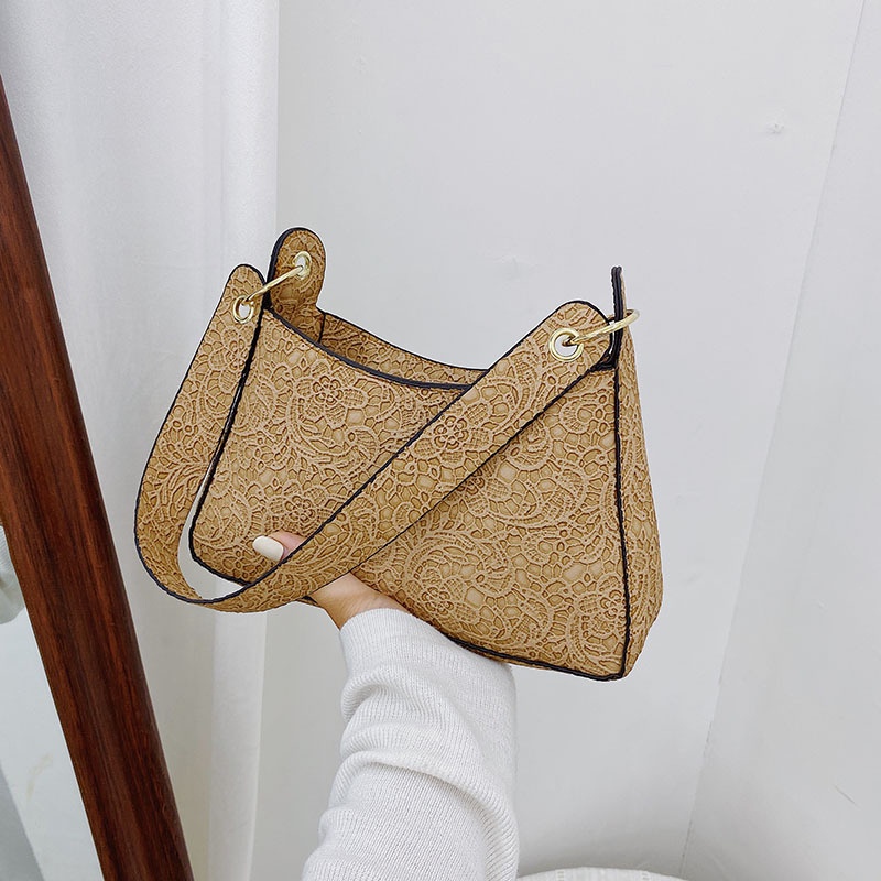 Túi Đeo Vai Màu Trơn Phong Cách Phương Tây Thời Trang