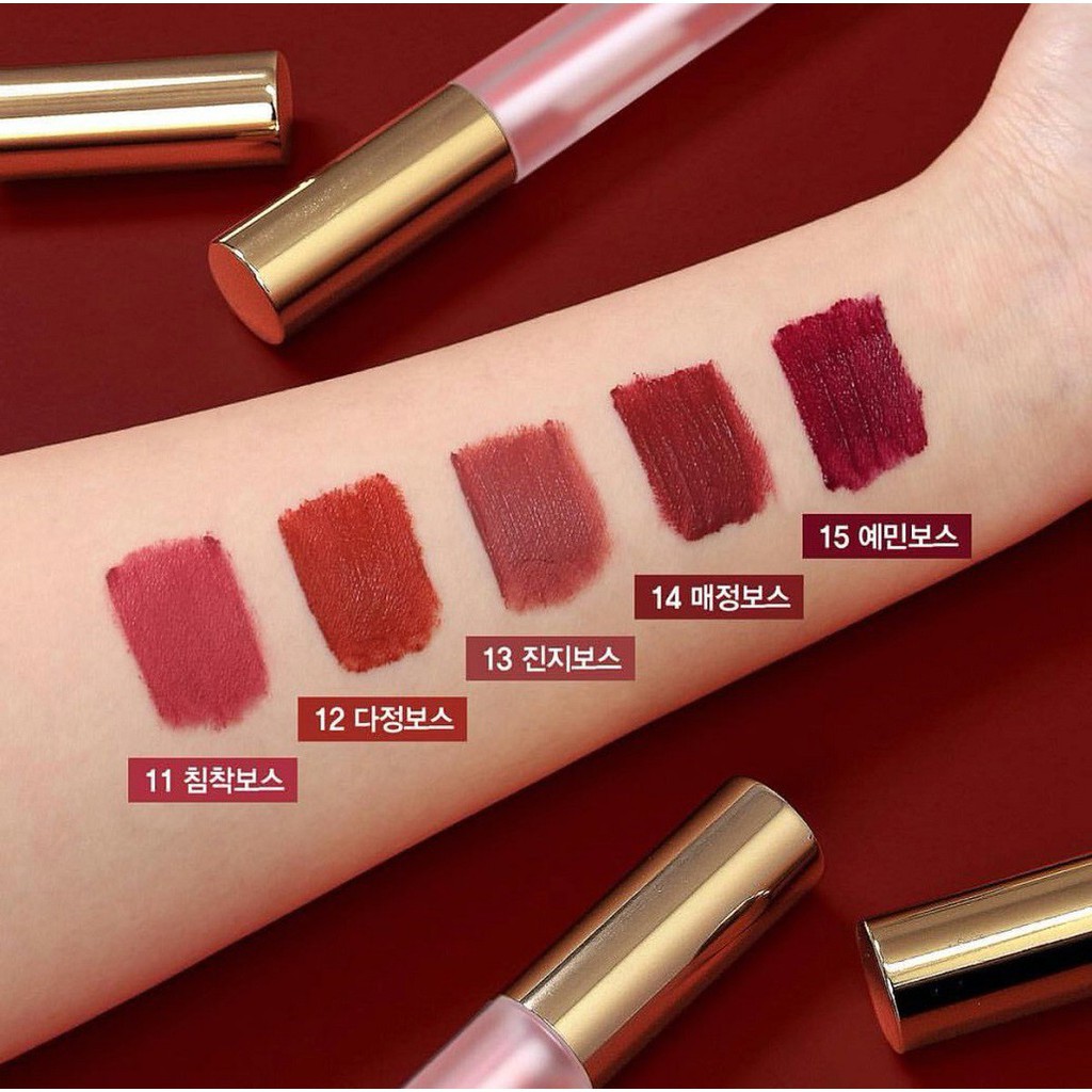 Son kem lì Bbia Last Velvet Lip Tint Version 3 Màu 12 Cam Cháy - Amora Skinlab | BigBuy360 - bigbuy360.vn