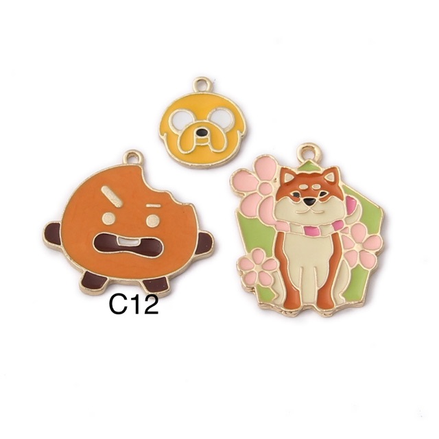 Charm kim loại hình BT21