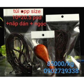 Túi opp ngọc treo size 15-20 phần sử dụng loại dày , 2 mép cắt răng cưa chắc chắn
