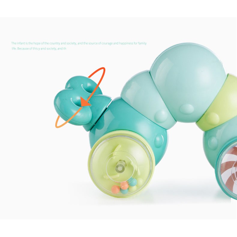 Xe Đồ Chơi Chạy Cót Hình Sâu Dễ Thương - KUB