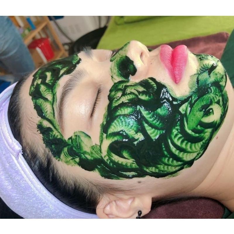 Tảo xoắn bột Sato Nhật Bản chuyên dùng cấy trắng sáng trong Spa và TMV