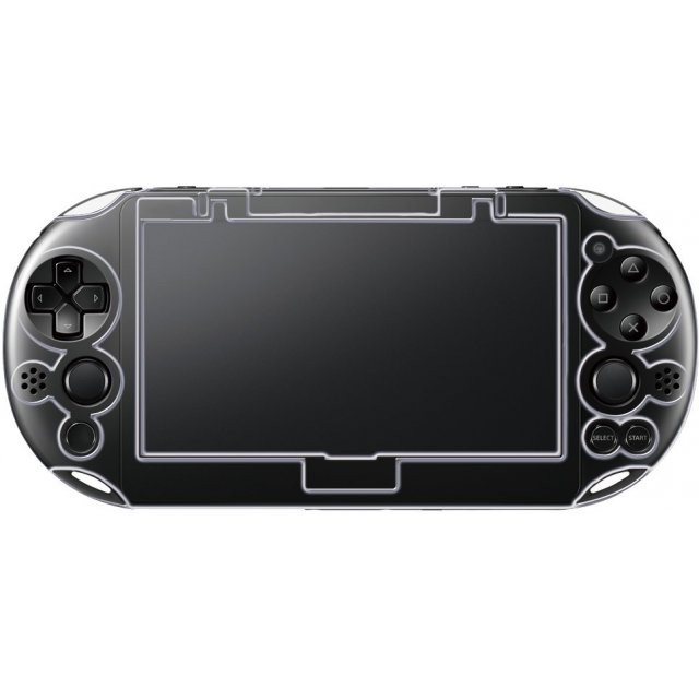 Ốp crystal case màu trong suốt bảo vệ máy PS Vita 1000/2000