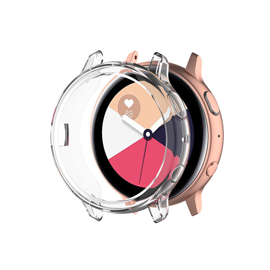 For Samsung Galaxy Watch Active 2 R830 40mm R820 44mm Case Cover Protector Shell Frame Skin Anti-Scratch Watch Protective TPU Fast Delivery