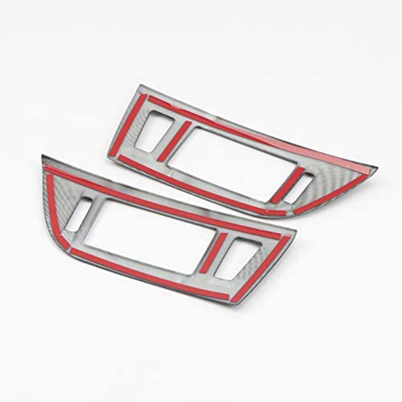 Khung Viền Máy Điều Hòa Xe Hơi Mitsubishi Pajero IV V80 Montero 2008-2020 Bằng Chrome