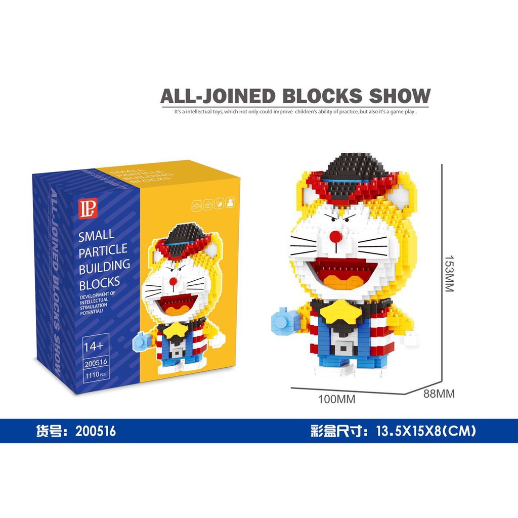 Lego nanoblock doremon Đồ chơi lắp ráp lego nano block đô rê mon cho bé Ý Nghĩa NO IP