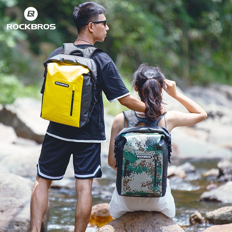 Rockbros Túi Đựng Dụng Cụ Câu Cá Chống Thấm Nước Tiện Dụng Dung Tích 25L