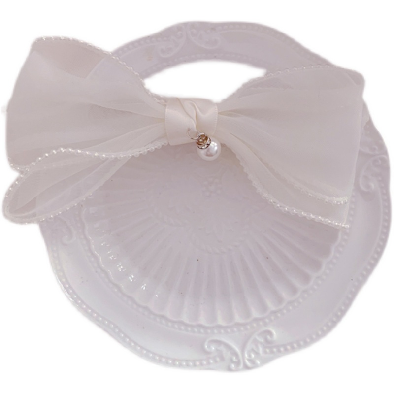 Kẹp Tóc Nơ Lớn Ngọt Ngào Kiểu Hàn Quốc Cho Nữ