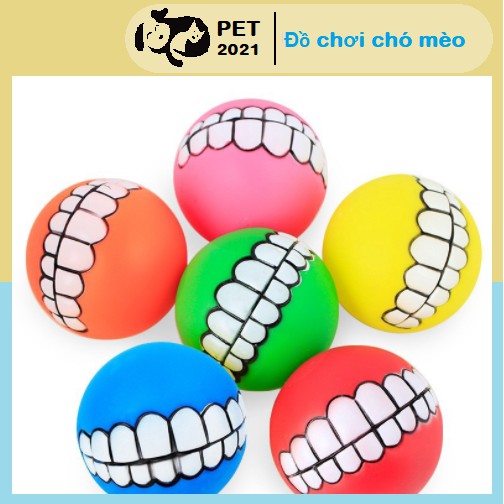 Quả Bóng Gặm Phát Ra Tiếng Kêu Cho Thú Cưng - PET 2021