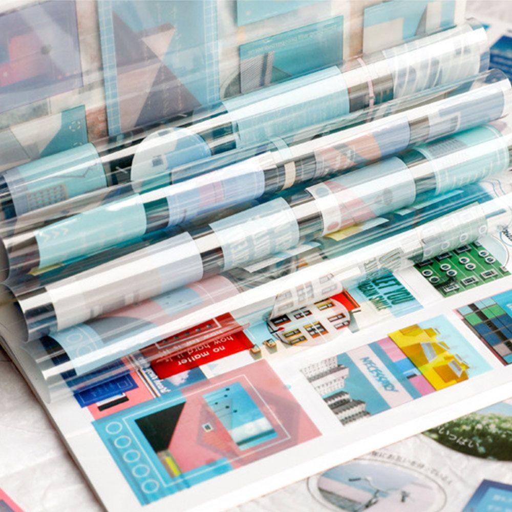 CHOOKEY Bộ 20 Tờ Nhãn Dán Dùng Trang Trí Sổ Tay DIY