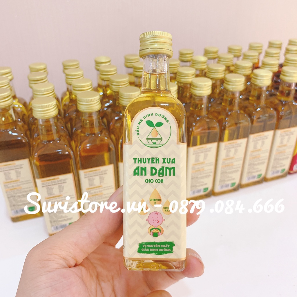 Dầu Mè Ăn Dặm Thuyền Xưa (65ml)