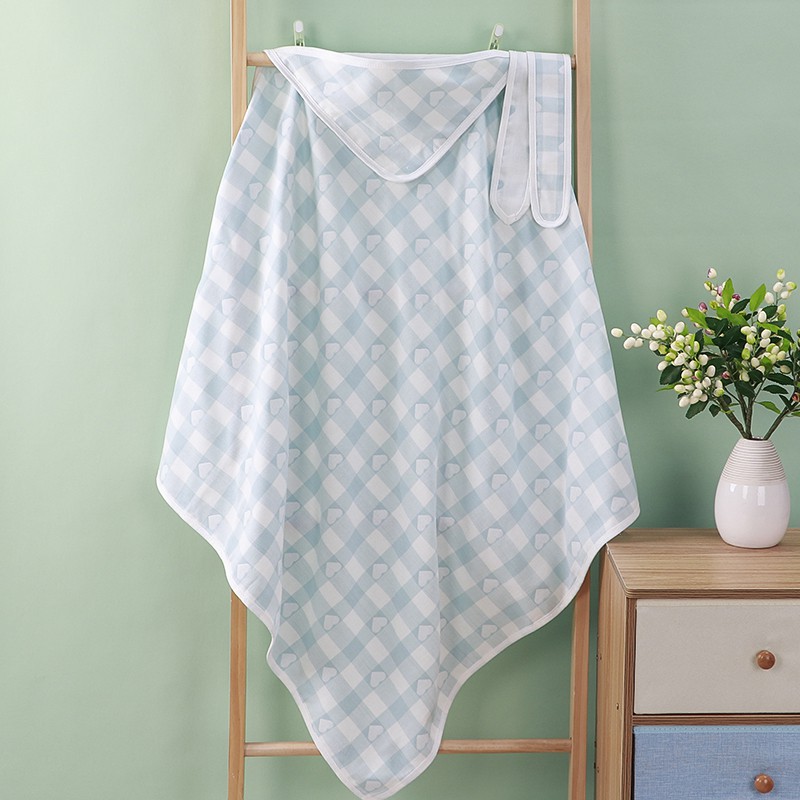 Khăn Quấn Bé Sơ Sinh Chất Liệu Cotton Mỏng Cao Cấp Thời Trang Dành Cho Mùa Xuân