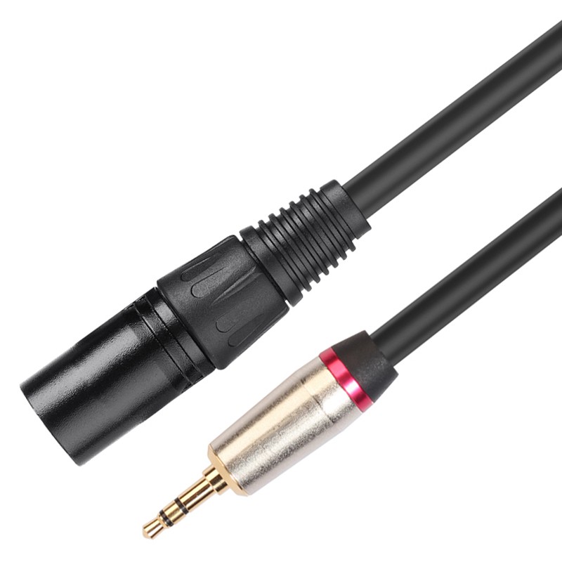 Cáp chuyển đổi nối mic 0.3M Xlr 3Pin đầu cắm sang đầu cắm Trs 3.5Mm chuyên dụng