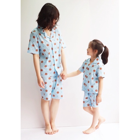 Bộ Pyjama mẹ và bé