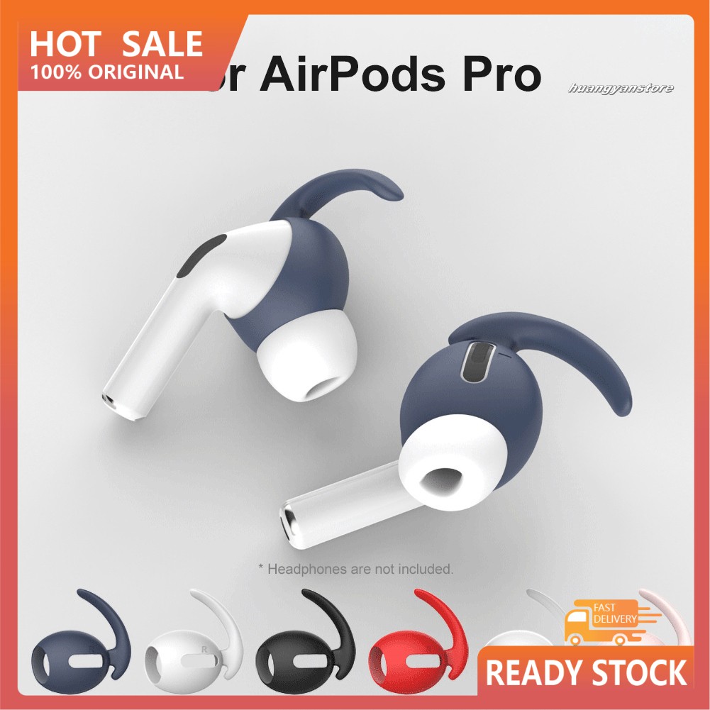 Bộ 2 Nút Bọc Tai Nghe Chống Trượt Bằng Silicon Dành Cho Airpods Pro