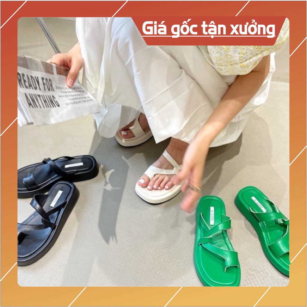 Dép đế bằng kiểu dáng thời trang phong cách ulzzang cá tính dành cho nữ