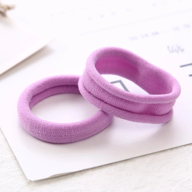 Set 10 Dây Cột Tóc Co Dãn Kiểu Hàn Quốc Cho Nữ