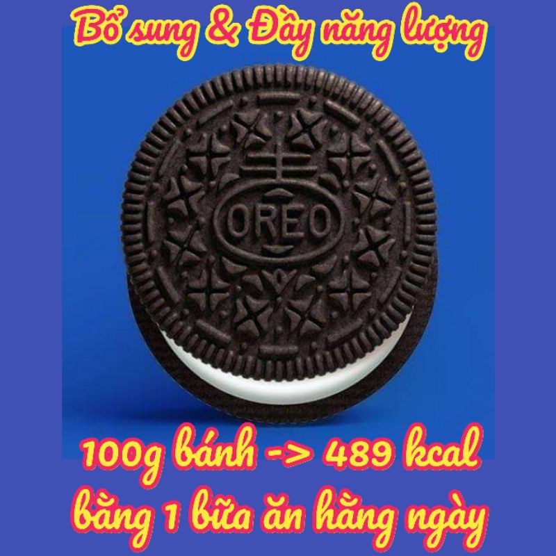 Bánh quy sô cô la OREO 133g hương vani / sô cô la / dâu / quất