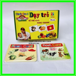 THẺ HỌC THÔNG MINH 19 CHỦ ĐỀ CHO BÉ