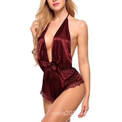 Mới Bộ Áo liền quần Phối Ren Hở Lưng Gợi Cảm Cho Nữ | BigBuy360 - bigbuy360.vn