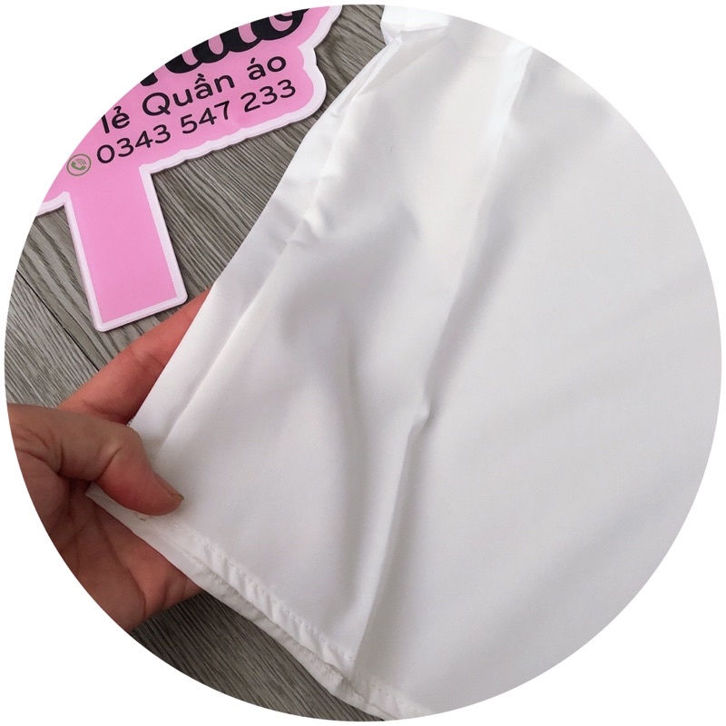 Áo sơ mi trơn 2 nắp túi sịn sò fom 40-53kg