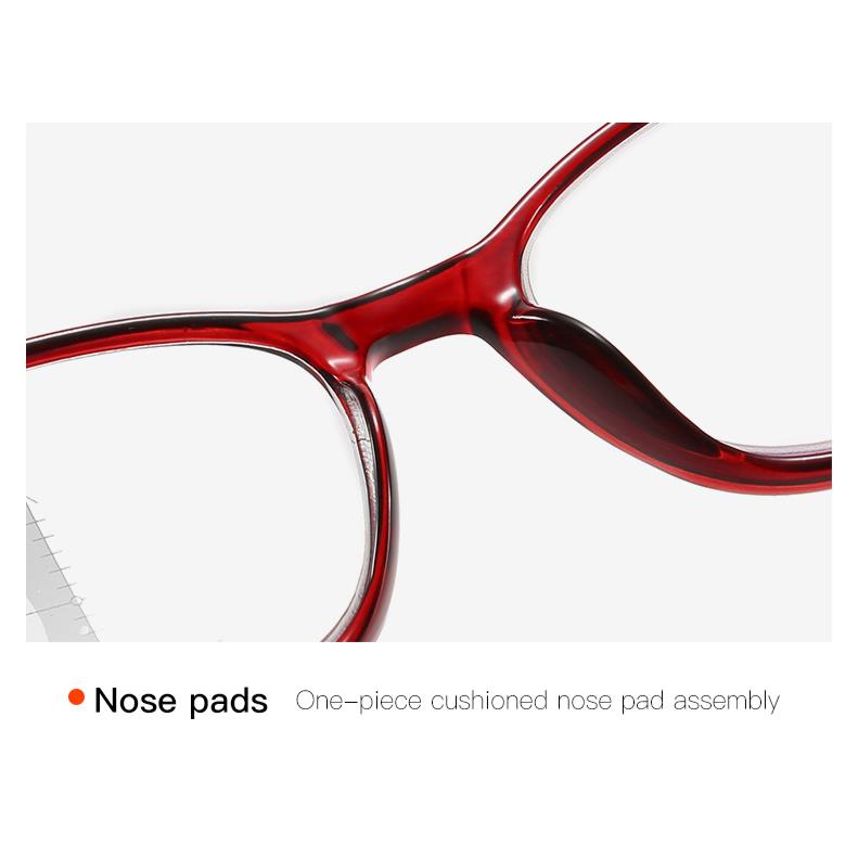 Kính Đọc Sách+100 Thông Minh Phóng To Chống Ánh Sáng Xanh Cho Nữ°,+150°,+200°,+250°,+300°,+350°