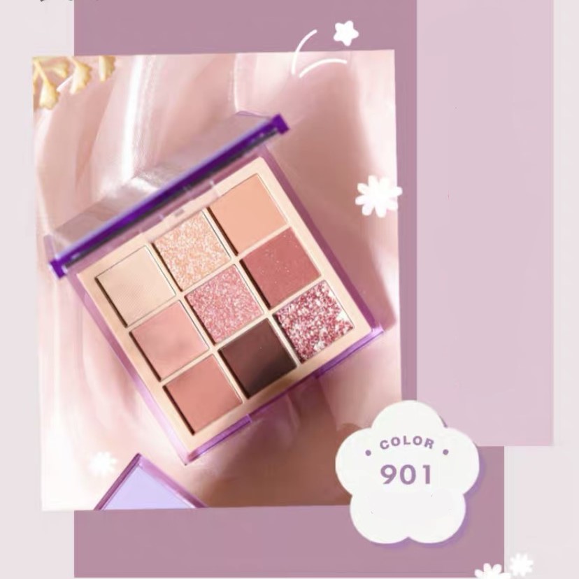 Bảng phấn mắt gấu HOLD LIVE mịn lì sương khói Maddie Bear Mist Eyeshadow Palette HL469 HLIV64