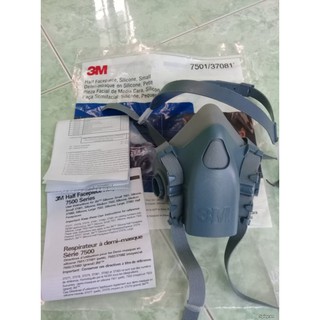 MẶT NẠ PHÒNG ĐỘC 3M - 7501, 7502.