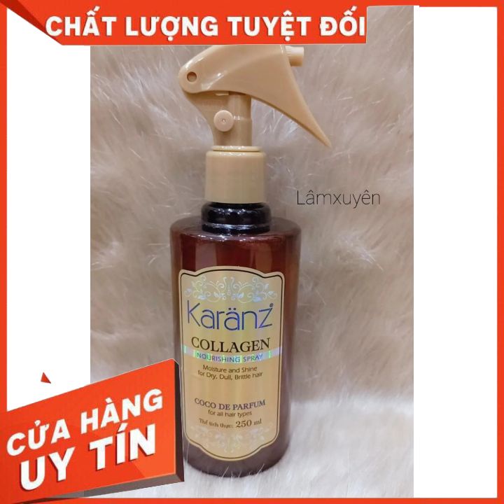 XỊT DƯỠNG TÓC  KARANZ COLLAGEN 250ML