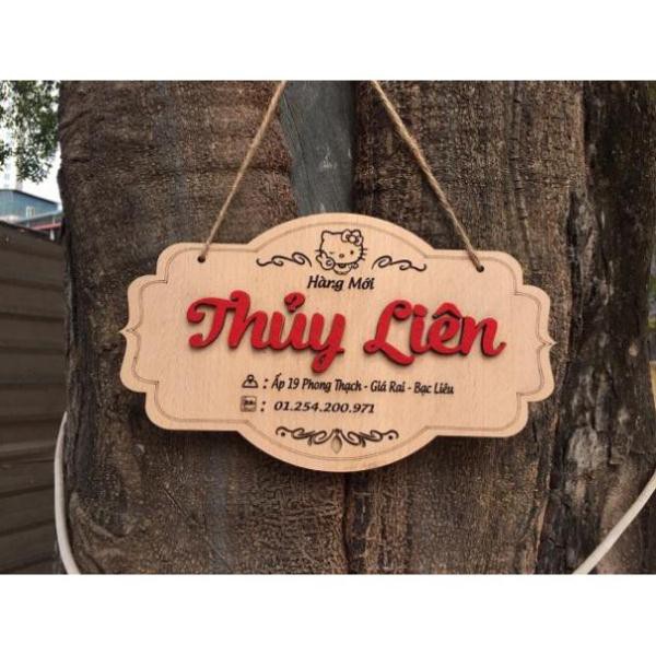 Bảng Gỗ, Bảng Hiệu Tên Shop - Tuyển CTV - Giá Xưởng