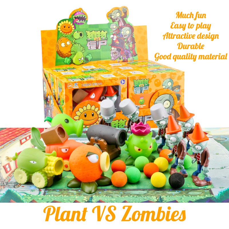 Creative Toys Plants and Zombies for Boys and Girls