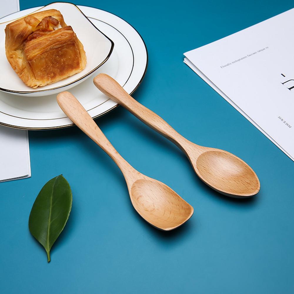 YIYU Bộ Muỗng Nĩa Bằng Gỗ Phong Cách Nhật Bản