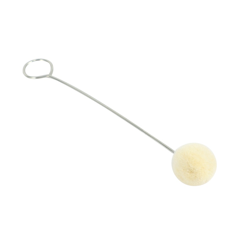 Set 50 Cọ Nhuộm Da Đầu Bóng Bằng Len Có Tay Cầm Kim Loại DIY