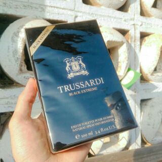 Nước hoa nam TRUSSARDI BLACK EXTREME 100ml Fullseal-Tester