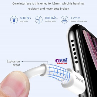 DÂY CÁP SẠC MICRO BASEUS MINI WHITE CHÍNH HÃNG [NEW 100%]