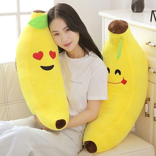 Gấu Bông Quả Chuối Dễ Thương, Chất Liệu Vải Miniso Cao Cấp