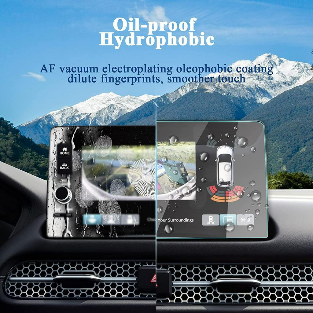 Miếng dán màn hình Honda CR-V 2023 ppf 4 lớp chồng va đập chống xước hiệu quả không ảnh hưởng đến cảm ứng