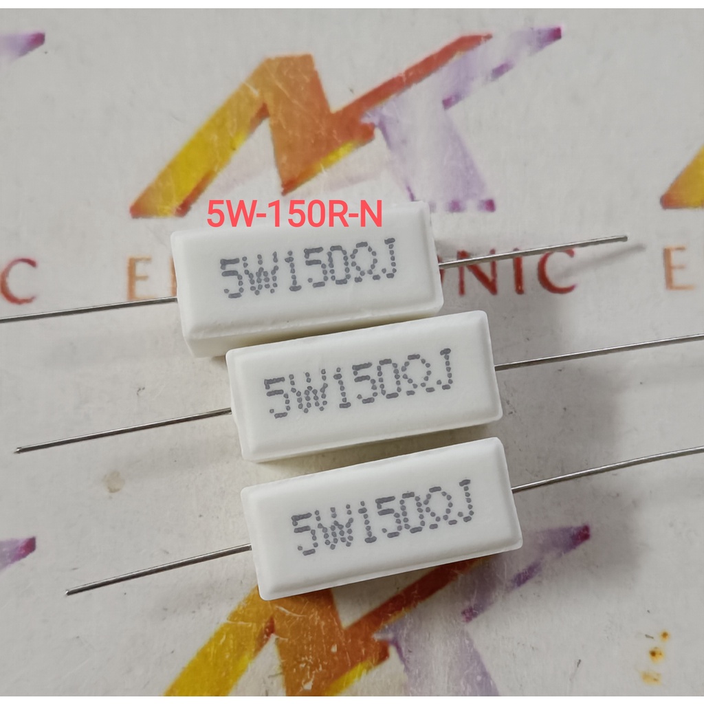 Trở sứ 5W 150R 150ohm ngang (con)
