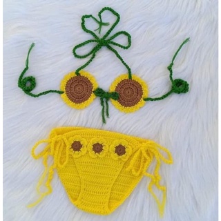 Bikini len móc cho bé