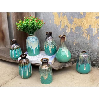 Lọ hoa mini gốm sứ Bát Tràng - BT026