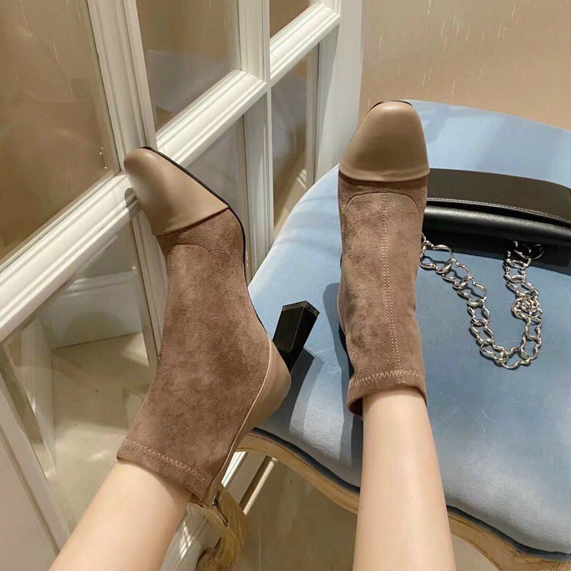 👠👢Boots da vá mũi  - Hàng ORDER QUẢNG CHÂU CAO CẤP.