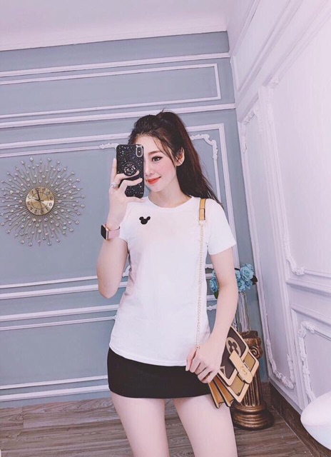 ÁO THUN THÁI NỮ CỔ TRÒN FOM RỘNG THÊU GẤU CAO CẤP | BigBuy360 - bigbuy360.vn