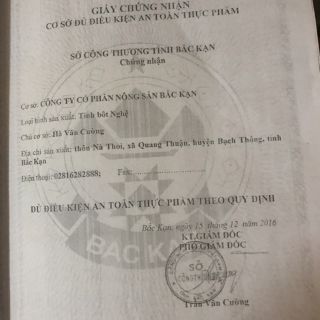 Tinh bột nghệ đen lọ 110g