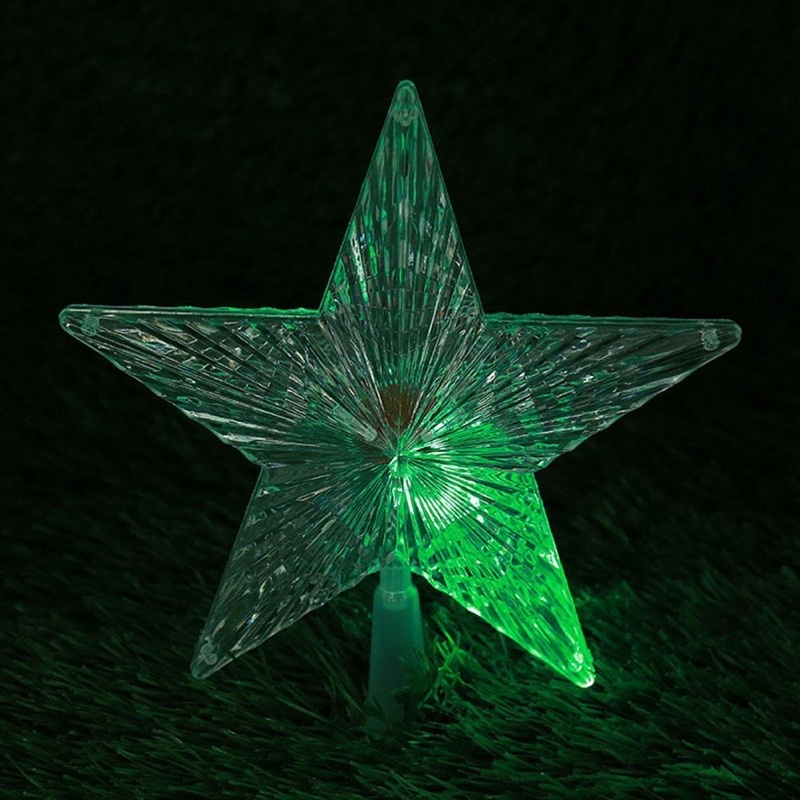 Ngôi sao đèn LED trang trí cây thông Noel 31L LED