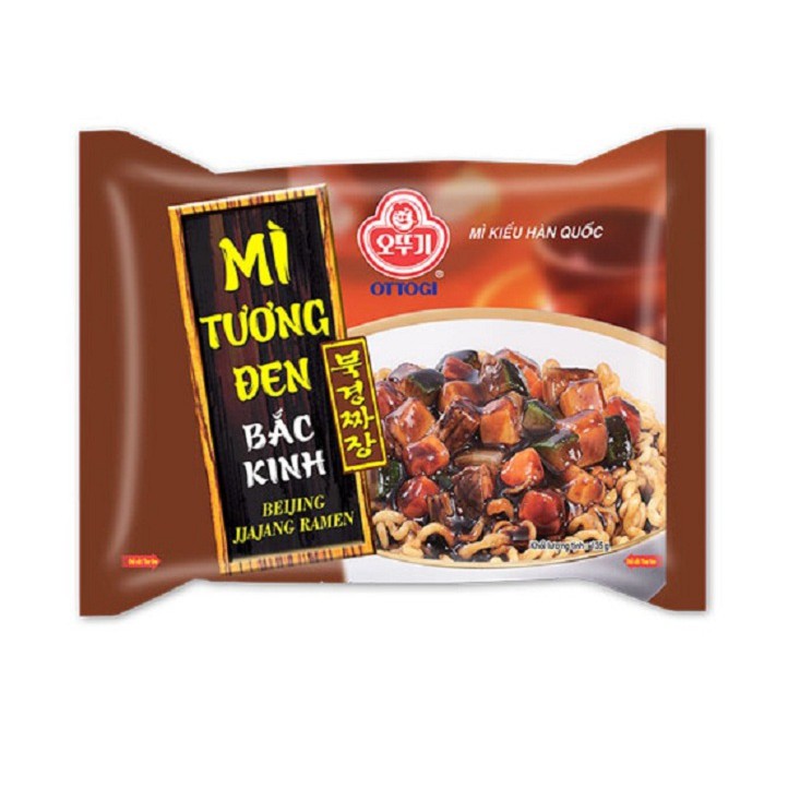 MÌ TƯƠNG ĐEN HÀN QUỐC OTTOGI 135G