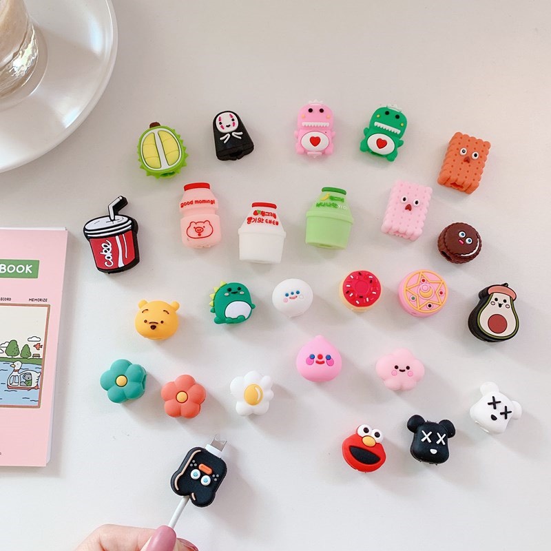 Thú cắn cáp bảo vệ sạc nhiều mẫu dễ thương cho bạn