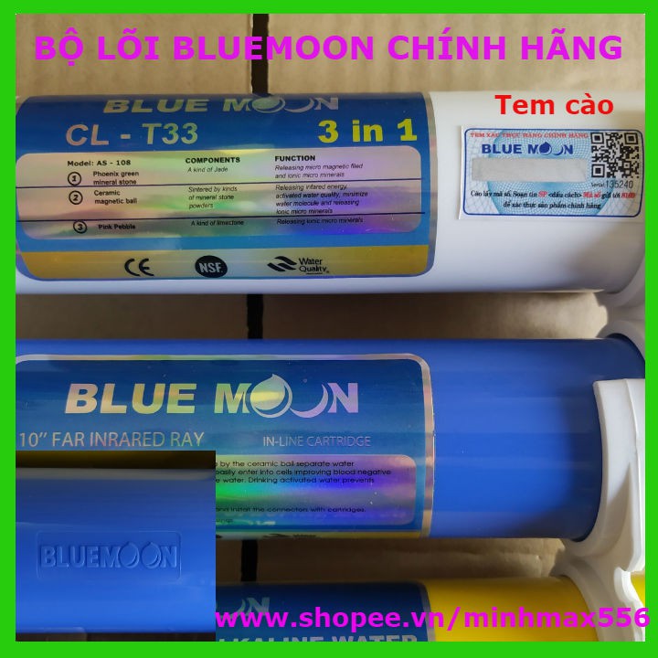 [UY TÍN SỐ 1] Combo 5 lõi lọc khoáng máy RO số 5-6-7-8-9 BlueMoon Chính hãng | Có tem chống hàng giả | BigBuy360 - bigbuy360.vn