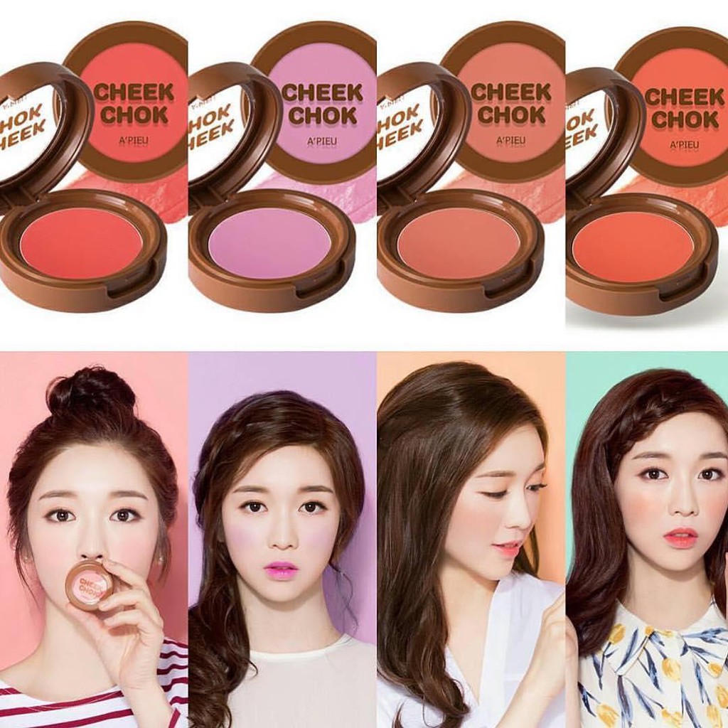 MÁ HỒNG KEM A'PIEU CREAMY CHEEK CHOK BLUSHER