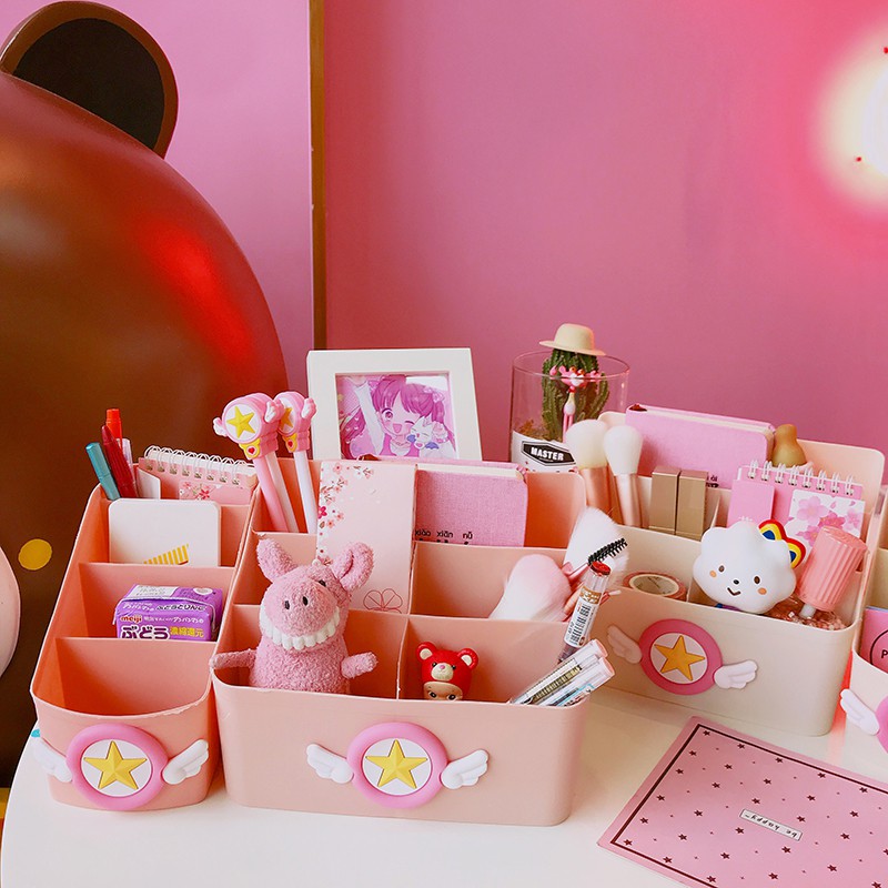 Khay đựng mỹ phẩm, trang sức, đồ nhỏ Sakura Thủ Lĩnh Thẻ Bài  mẫu 1