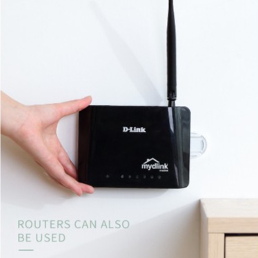 Combo 5 Giá treo, móc dán gắn ổ cắm điện, điều khiển, modem tiện dụng